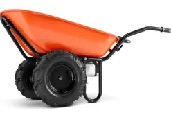 Taczka elektryczna budowlana koleba ogrodowa BAUMR-AG 3w1 120L 260kg 40V