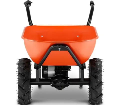 Taczka elektryczna budowlana koleba ogrodowa BAUMR-AG 3w1 120L 260kg 40V