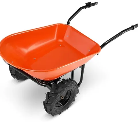 Taczka elektryczna budowlana koleba ogrodowa BAUMR-AG 3w1 120L 260kg 40V