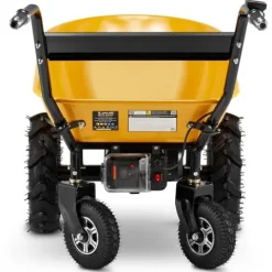 Taczka elektryczna ogrodowa wozidło budowlane 100L BAUMR-AG BPR-800E 260kg