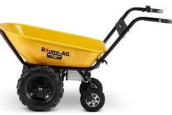 Taczka elektryczna ogrodowa wozidło budowlane 100L BAUMR-AG BPR-800E 260kg