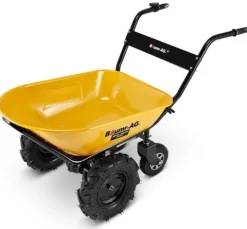 Taczka elektryczna ogrodowa wozidło budowlane 100L BAUMR-AG BPR-800E 260kg