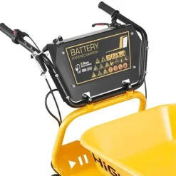 Taczka elektryczna wozidło akumulatorowe HIGHER 500W 150kg 120L 09515