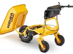 Taczka elektryczna wozidło akumulatorowe HIGHER 500W 150kg 120L 09515