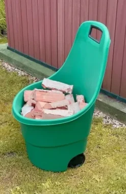 TACZKA OGRODOWA DWUKOŁOWY WÓZEK TRANSPORTOWY MOCNY