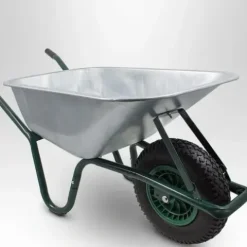 TACZKA OGRODOWA PRAKTYCZNA OCYNKOWANA 120L 250KG