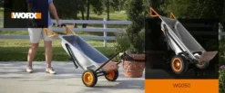 Taczka ogrodowa wózek Worx WG050