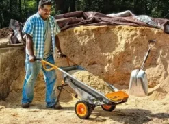Taczka ogrodowa wózek Worx WG050