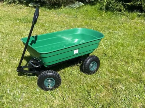 TACZKA WYWROTKA WÓZEK OGRODOWY PRZYCZEPKA METCOR 3w1 TC2145 XXL