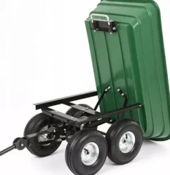 TACZKA WYWROTKA WÓZEK OGRODOWY PRZYCZEPKA METCOR 3w1 TC2145 XXL