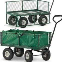 Taczka wózek ogrodowy transportowy przyczepa 450kg