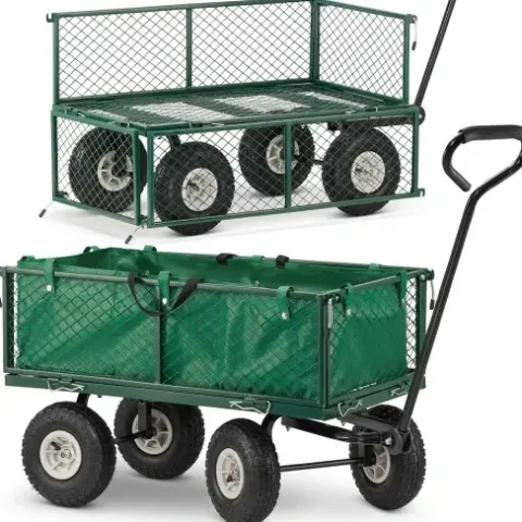 Taczka wózek ogrodowy transportowy przyczepa 450kg