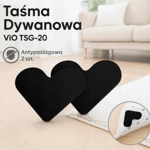 Taśma Dywanowa ViO TSG-20 Dywan Boczny Pod Podkładkę Antypoślizgową 2 szt