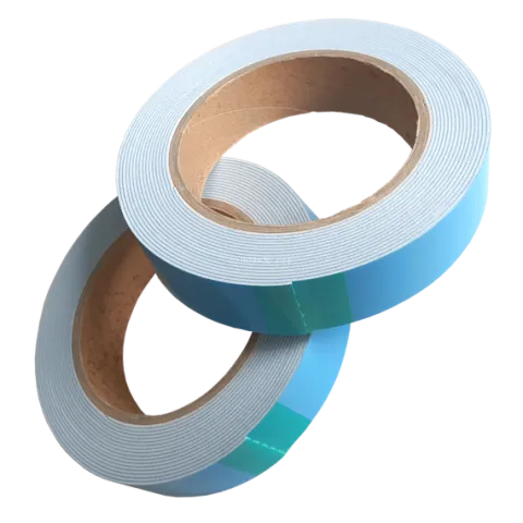 TAŚMA E2111 1mm/19mm/5m PIANKA MONTAŻOWA 2-STR LEPNA, BIAŁA