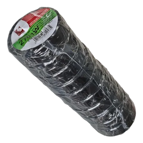 TAŚMA IZOLACJA PCV 2701W 15mm/10m CZARNA, KLEJ AKRYLOWY, SCAPA