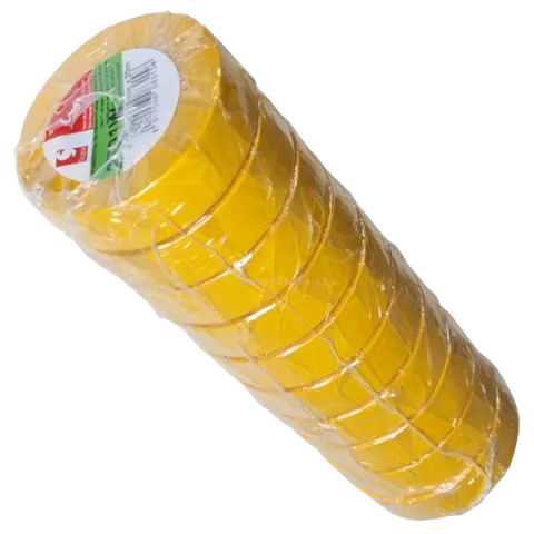 TAŚMA IZOLACJA PCV 2701W 19mm/20m ŻÓŁTA, KLEJ AKRYLOWY, SCAPA