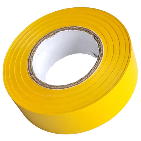 TAŚMA IZOLACJA PCV 2701W 19mm/20m ŻÓŁTA, KLEJ AKRYLOWY, SCAPA