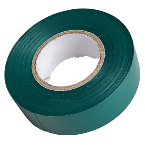 TAŚMA IZOLACJA PCV 2701W 19mm/20m ZIELONA, KLEJ AKRYLOWY, SCAPA