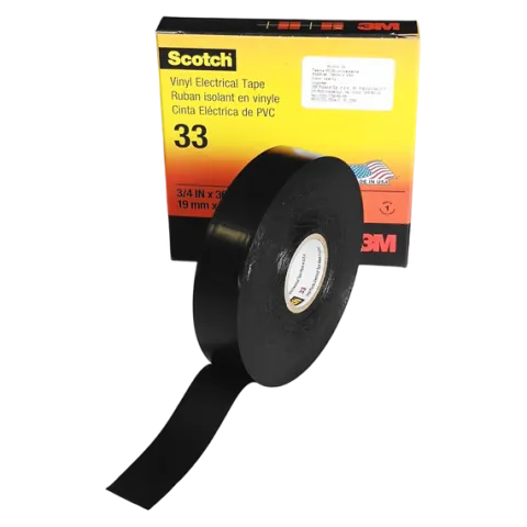 TAŚMA IZOLACJA SCOTCH 33 19mm/33m CZARNA