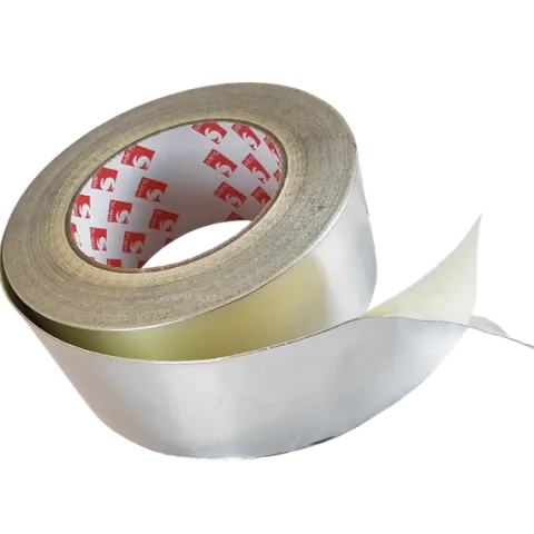 TAŚMA 336 50mm/50m 1-STR LEPNA, ALUMINIUM, GRUBA, SCAPA