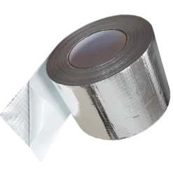 TAŚMA S3508 100mm/45m ALUMINIOWA 0,018mm ZBROJONA WŁÓKNEM SZKLANYM 5x5mm