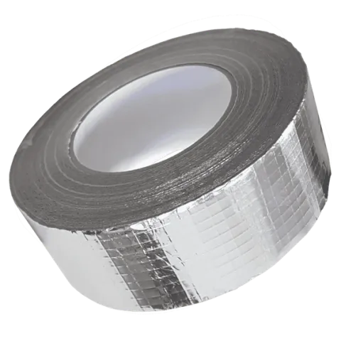 TAŚMA S3508 50mm/45m ALUMINIOWA 0,018mm ZBROJONA WŁÓKNEM SZKLANYM 5x5mm