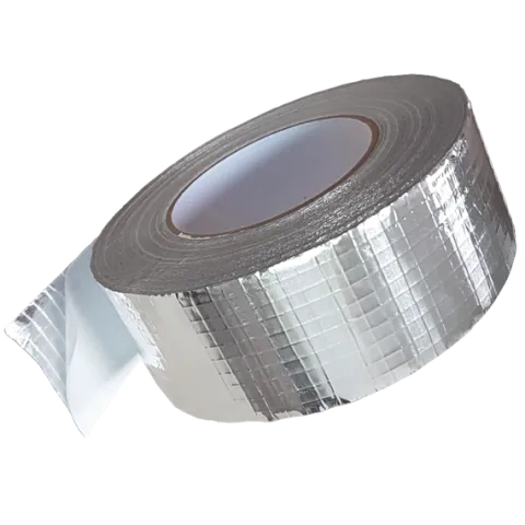 TAŚMA S3508 50mm/45m ALUMINIOWA 0,018mm ZBROJONA WŁÓKNEM SZKLANYM 5x5mm