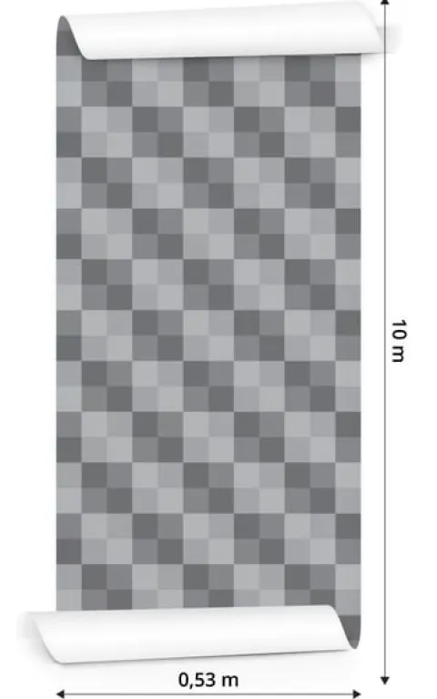 Tapeta Szara Abstrakcyjna Krata