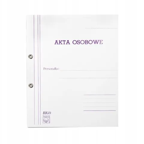 TECZKA DO AKT OSOBOWYCH OCZKOWA BIGO A"10