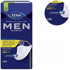TENA MEN LEVEL 2 MEDIUM wkłady anatomiczne 20 szt.