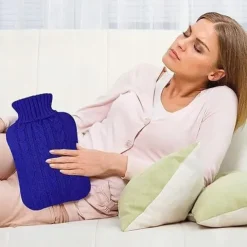 TERMOFOR DUŻY 2L SWETER GUMOWY POKROWIEC OGRZEWACZ DO RĄK NA WODĘ PREZENT