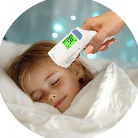 TERMOMETR BEZDOTYKOWY ELEKTRONICZNY NA PODCZERWIEŃ VITAMMY FLASH CERTYFIKAT