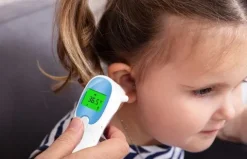 TERMOMETR BEZDOTYKOWY MEDYCZNY na podczerwień 3w1 PRECYZYJNY Herz Medical