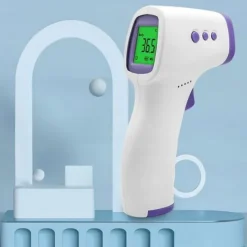 TERMOMETR BEZDOTYKOWY NA PODCZERWIEŃ LCD ELEKTRONICZNY CYFROWY DOKŁADNY