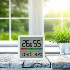 Termometr pokojowy elektroniczny higrometr Stacja Pogodowa Manta