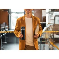 Termos próżniowy 450 ml BD-786 czarny
