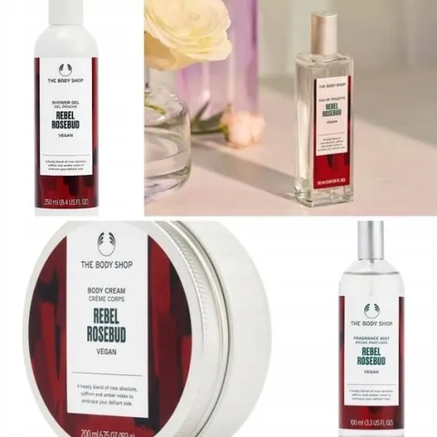 THE BODY SHOP REBEL ROSEBUD Eau De Toilette Woda toaletowa Róża 50 ml