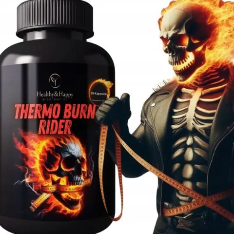 Thermo Burn Rider SPALACZ TŁUSZCZU METABOLIZM BLOKER APETYTU NADMIAR WODY