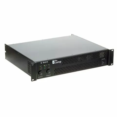 the t.amp E-800 Końcówka mocy stereo wzmacniacz estradowy 2x490W 19 cali 2U