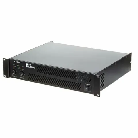 the t.amp E-800 Końcówka mocy stereo wzmacniacz estradowy 2x490W 19 cali 2U