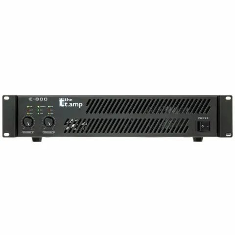 the t.amp E-800 Końcówka mocy stereo wzmacniacz estradowy 2x490W 19 cali 2U