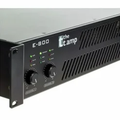 the t.amp E-800 Końcówka mocy stereo wzmacniacz estradowy 2x490W 19 cali 2U