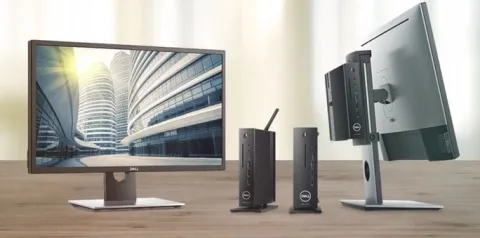 Thin Client Dell Wyse 5070 Celeron 8GB 256SSD SSD+Podstawka+Myszka