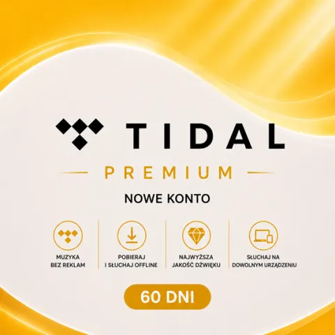Tidal Premium | 2 miesiące | 60 DNI | INDYWIDUALNE KONTO PREMIUM
