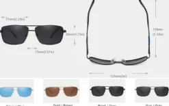 T55 OKULARY PRZECIWSŁONECZNE POLARYZACJA NERDY