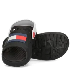 Tommy Hilfiger dziecięce sandały T1B2-32262-0083X001 Black/White 27