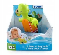 TOMY AQUA FUN żółwik nakręcany śpiewa pływa E2712