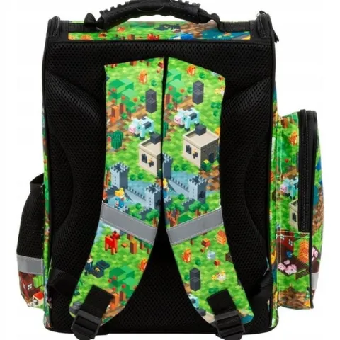 TORNISTER ERGONOMICZNY DO 1 KLASY DLA CHŁOPCA GAME LEVEL DLA FANA GRY DF31