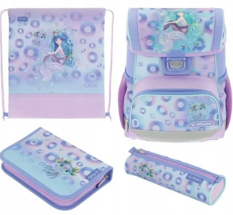 TORNISTER SZKOLNY HERLITZ LOOP PLUS MYSTIC MERMAID DLA DZIEWCZYNKI