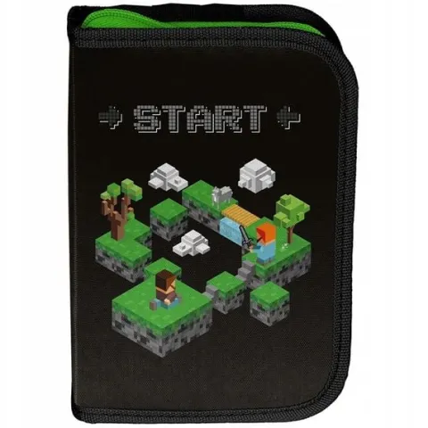 TORNISTER SZKOLNY PASO MINECRAFT start plecak- ZESTAW 5 el.!! klasa 1-3